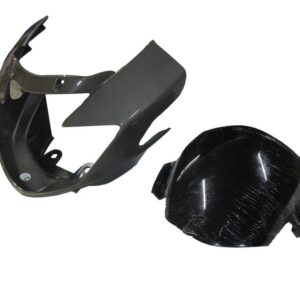 Headlight Visor Fit For Tvs Apache Rtr 160/180cc Glossy Titanium Grey