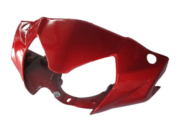 Headlight Visor Fit For Tvs Wego Volcano Red