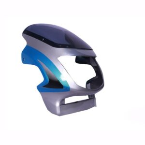 Headlight Visor Fit For With Glass Hero Cbz Starsilver/ Turq. Blue(semi Blk Cone) For Turquoise Blue Bike