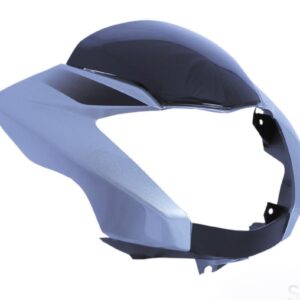 Headlight Visor Fit For With Glass Hero Glamour Latest New Model (type-5) Boon Silver
