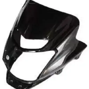 Cowl With Ebony Black Decal Without Windshield | Platina 100 Es| Bs6 | Bajaj
