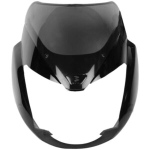 Headlight Visor With Glass | Bajaj Pulsar Dtsi (black) | Bajaj