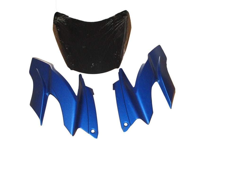 Headlight Visor With Glass Fit For Tvs Apache Rtr 160/180 Cc Ap Matte Blue