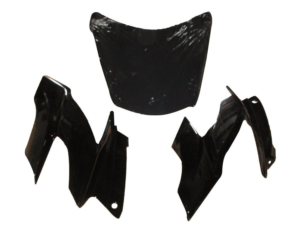 Headlight Visor With Glass Fit For Tvs Apache Rtr 160/180 Cc New Model Black