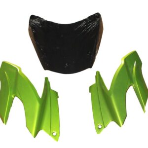 Headlight Visor With Glass Fit For Tvs Apache Rtr 160/180 Cc New Model Candy Palm Green