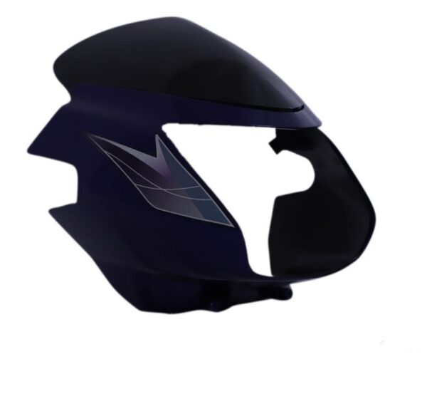 Headlight Visor With Glass Fit For Tvs Starcity New Model Excellent Blue