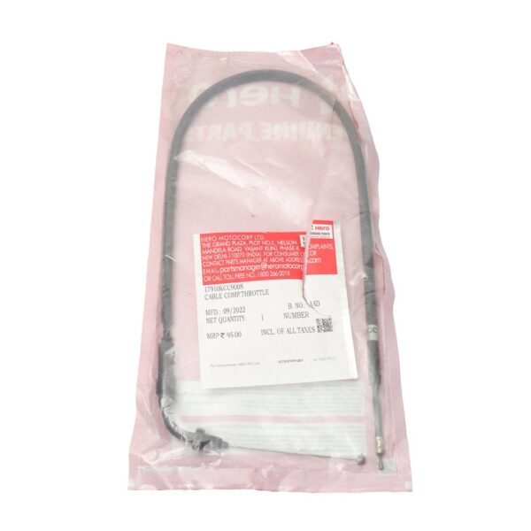 Hero Accelerator Cable For Passion Plus,splendor Pro,splendor Plus - Image 3