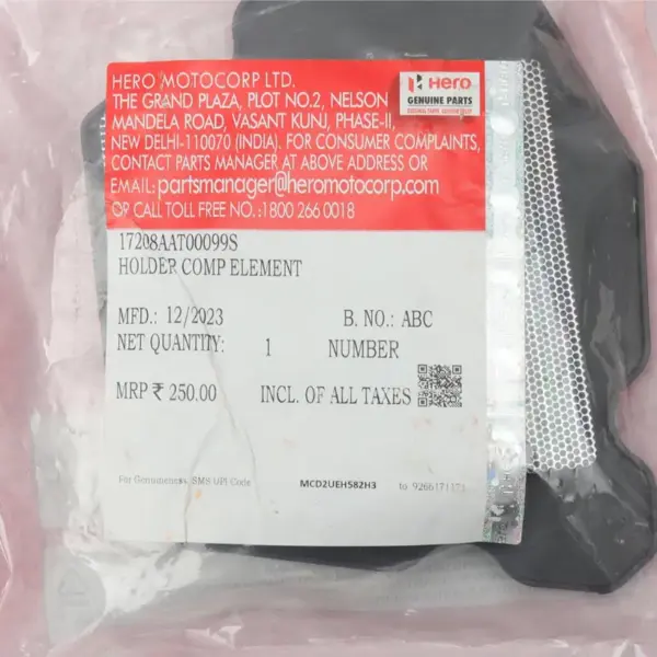 Hero Air Filter For Splendor I-smart - Image 3