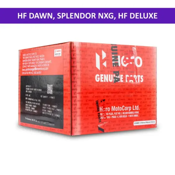 Hero Cylinder Kit For Hf Dawn, Splendor Nxg, Hf Deluxe - Image 2