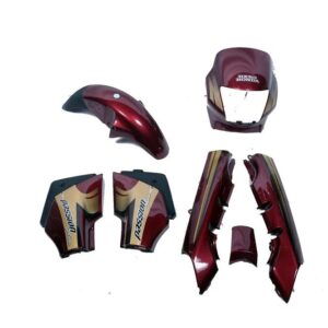 Hero Honda Passion Plus Body Kit Wine Red Color