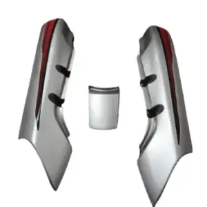 Hero Honda Passion Plus Tail Panel Silver Color