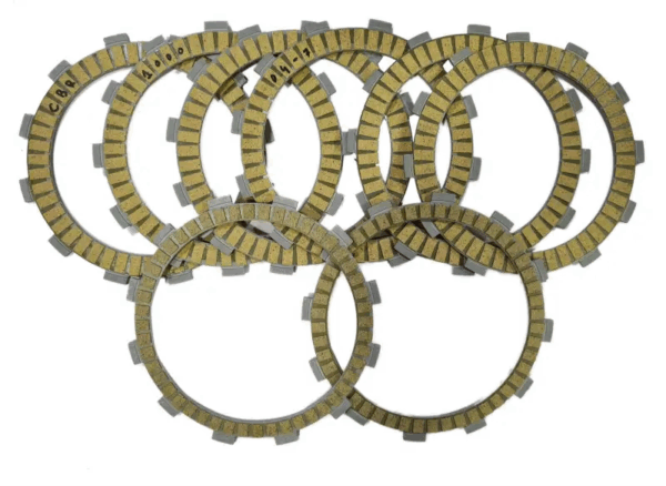 High Quality Paper Based Clutch Plates Suitable For Honda Cbr1000 2004-2007 Set Of 6 Clutch Plates & 2 Friction