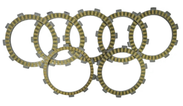 High Quality Paper Based Clutch Plates Suitable For Honda Cbr400 Set Of 6 Clutch Plates & 1 Friction