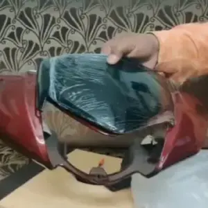 Honda Activa 125 Headlight Visor Maroon