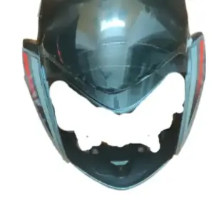 Honda Cb Shine Silver Red Sticker Latest Headlight Visor