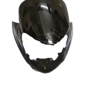 Honda Shine Black, Blue And Silver Sticker Latest Headlight Visor
