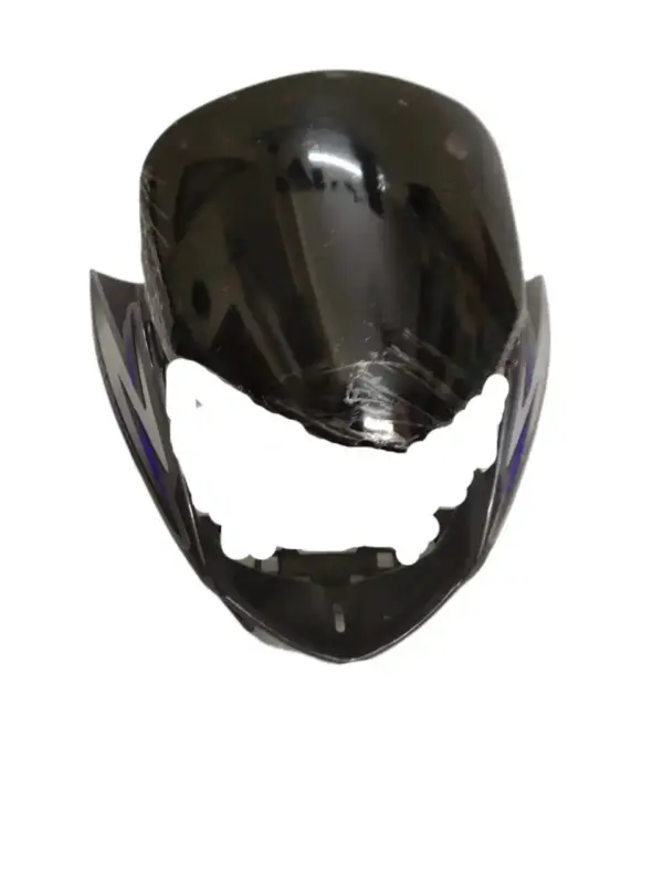 Honda Shine Black, Blue And Silver Sticker Latest Headlight Visor