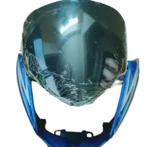 Honda Shine Blue Latest Headlight Visor, Fairing, Mask