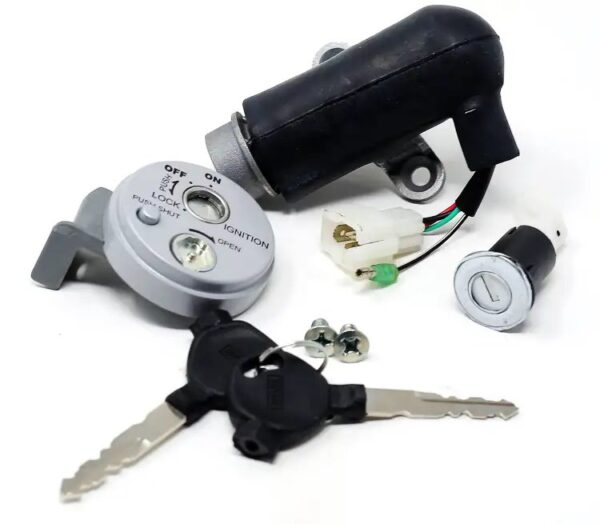 Ignition Lock Kit With Magnetic Shutter Module Set Of 2 For Hero Maestro | Spark Minda