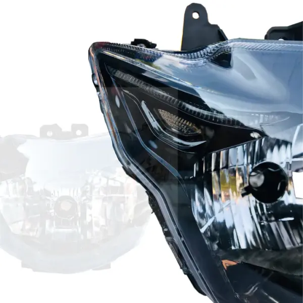 Headlamp For Tvs Apache Rtr New Model With Drl Option Lumax - Image 4