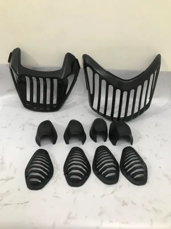 Grill Set For Honda Cb Shine Bs6 Genuine Fibre Quality - Image 3
