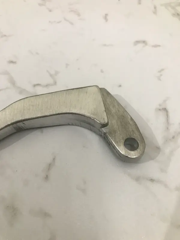 Clutch Lever For Tvs Apache Rtr 160/180 Metal Silver Colour - Image 4