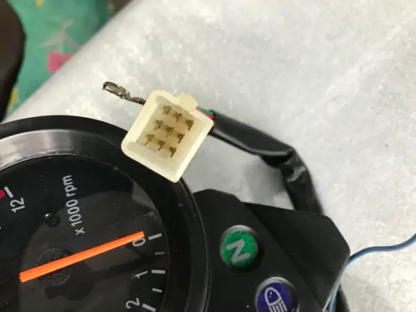 Meter Assembly For Bakaj Pulsar Old Ug2 Analogue Meter With Wiring Sona Product - Image 4