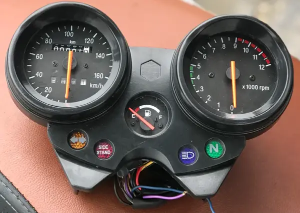 Meter Assembly For Bakaj Pulsar Old Ug2 Analogue Meter With Wiring Sona Product - Image 3