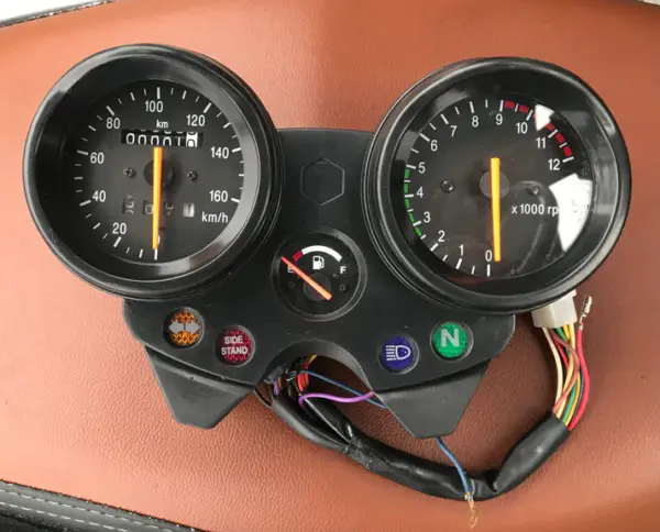 Meter Assembly For Bakaj Pulsar Old Ug2 Analogue Meter With Wiring Sona Product - Image 2