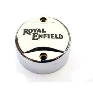 Kla00015/a Royal Enfield Delco/point Cover Chrome For Old Models (original)