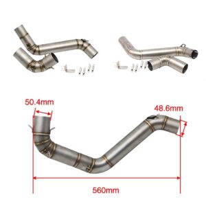 Ktm Duke 125/200 / Duke 390 (2013-2016) Rc 125 / Rc 200 / Rc 390 (2015-2017) Aftermarket Bent/middle Pipe