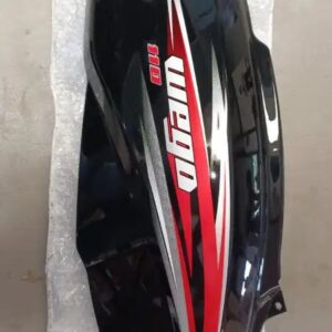 Left Side Cover (red & Black) | Wego 110cc | Tvs