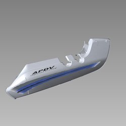 Left Side Cowl Csm Nh-35m For Splendor Pro | Hero