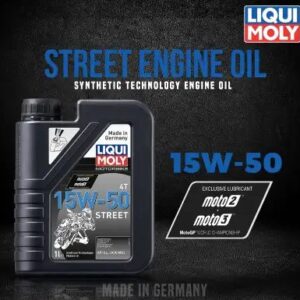Liqui Molly Fully Synthetic 15w50 Engine Oil For Royal Enfield Motorcycles (1 Ltr)