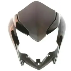 Livo Headlight Visor, Fairing, Mask Black