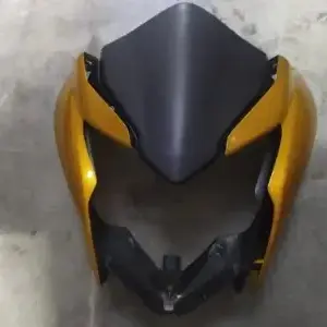 Livo Headlight Visor, Fairing, Mask Yellow