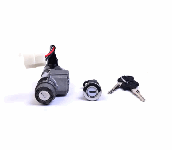 Lock Kit 4 Pin Coupler Set Of 2 For Hero Pleasure | Spark Minda