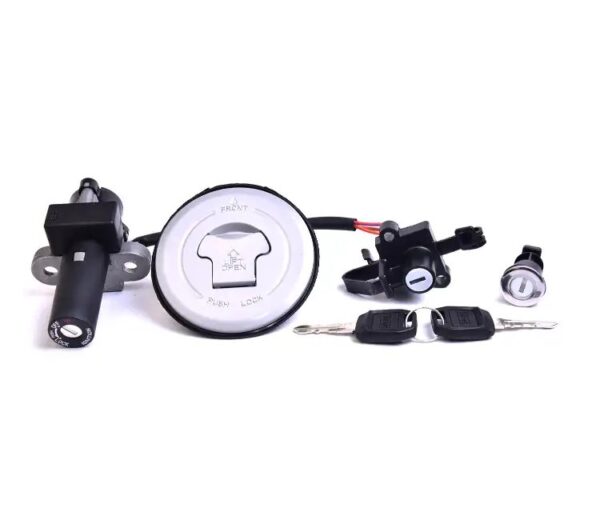 Lock Kit 4 Pin Male Coupler Set Of 4 For Hero Glamour New Model | Spark Minda
