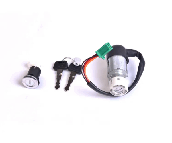 Lock Kit Set Of 2 For Tvs Scooty Pep Plus | Spark Minda - Image 2