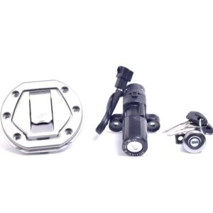 Lock Kit Set Of 3 For Bajaj Pulsar 200ns Bs4 | Spark Minda