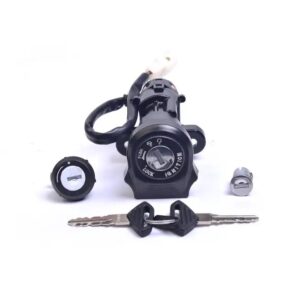 Lock Kit Set Of 3 For Bajaj Vikrant V-12 | Spark Minda