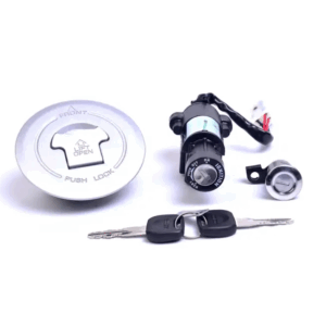 Lock Kit Set Of 3 For Honda Cb Shine Bs6 | Spark Minda