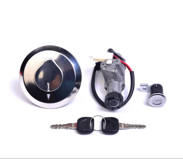 Lock Kit Set Of 3 For Honda Shine | Spark Minda
