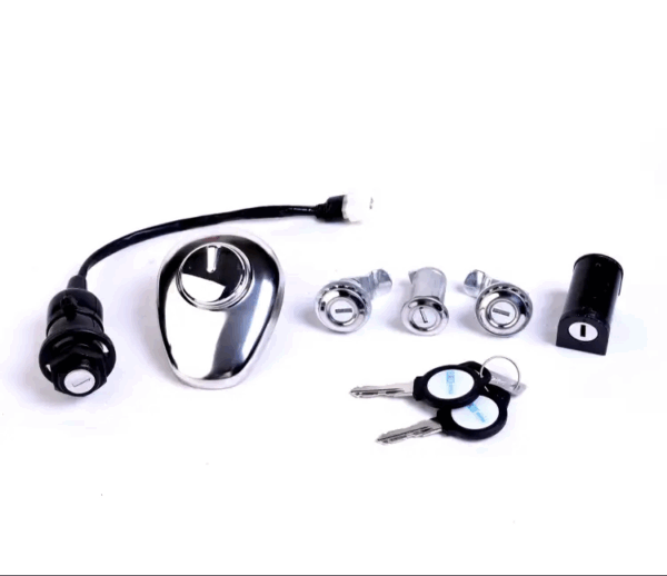 Lock Kit Set Of 5 For Royal Enfield Classic 350cc Bs4 | Spark Minda