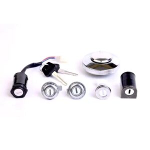 Lock Kit Set Of 6 For Royal Enfield Bullet Electra | Spark Minda