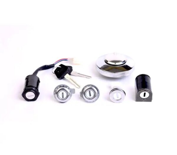 Lock Kit Set Of 6 For Royal Enfield Bullet Electra | Spark Minda