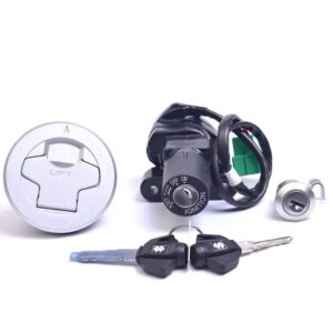 Lock Set Kit Of 3 For Suzuki Gixxer Sf | Spark Minda