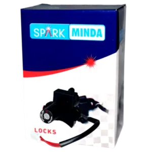 Lock Set Kit Of 4 With Front Cap For Hero Hf Deluxe Bs4 | Spark Minda