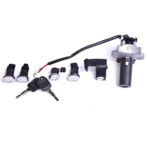 Lock Set Kit Of 6 For Hero Splendor Pro | Spark Minda