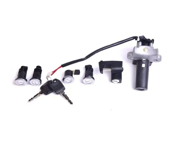 Lock Set Kit Of 6 For Hero Splendor Pro | Spark Minda